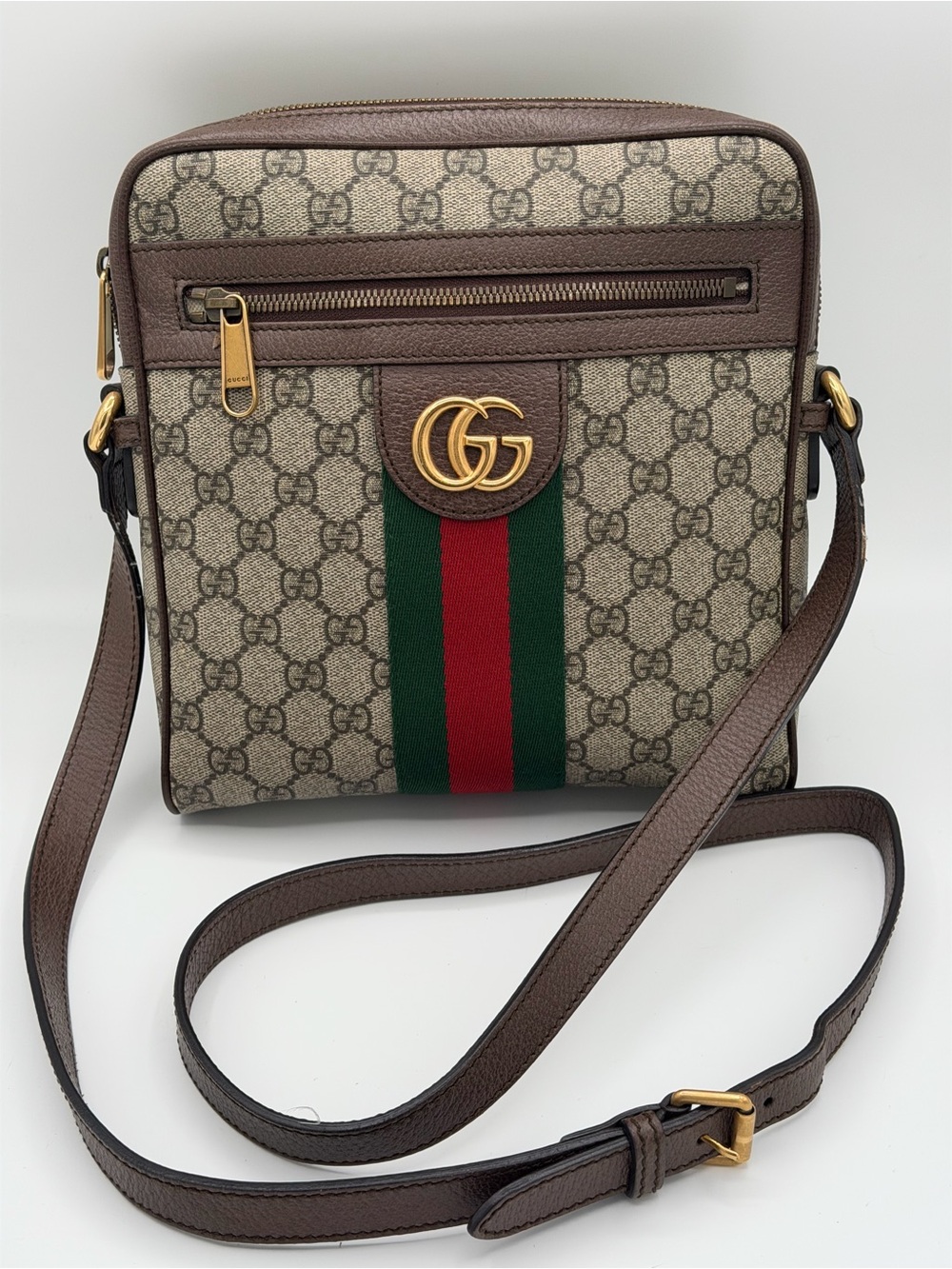 Gucci GG Ophidia Supreme Canvas Crossbody Bag /Shoulder bag